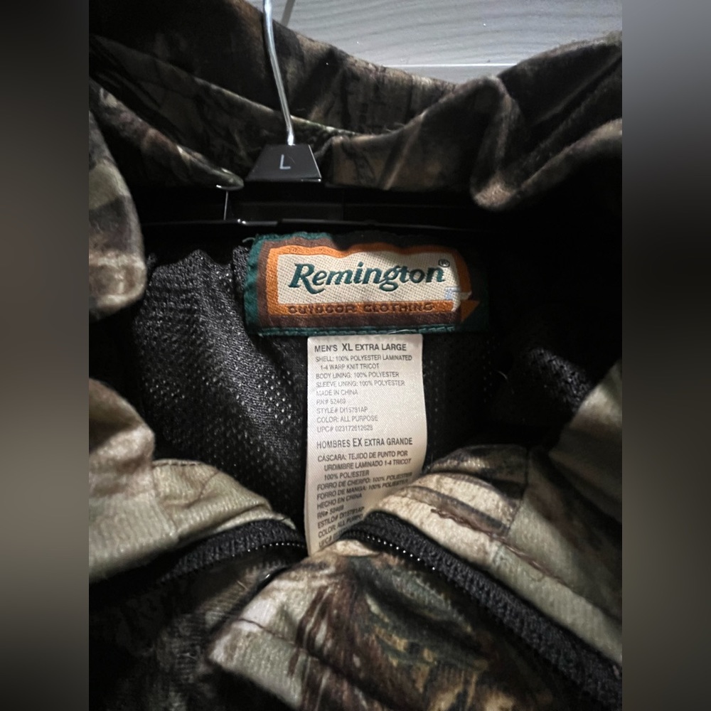 Remington Outdoor Men’s oversized camo jacket - Picture 2 of 2